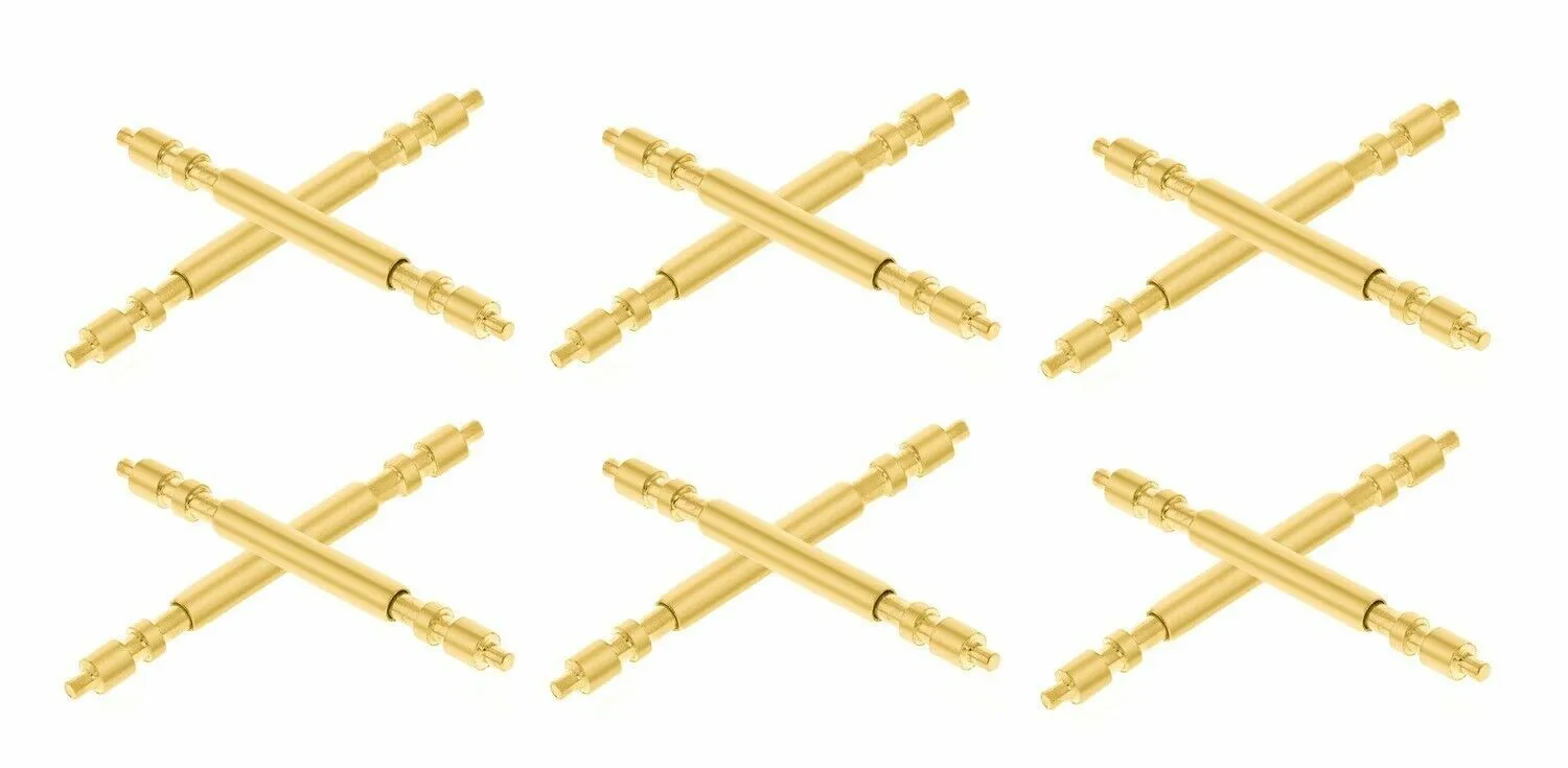 12 SPRING BAR FOR ROLEX PRESIDENT DAYDATE 20MM WATCH BAND 18038 18039 18239 GOLD