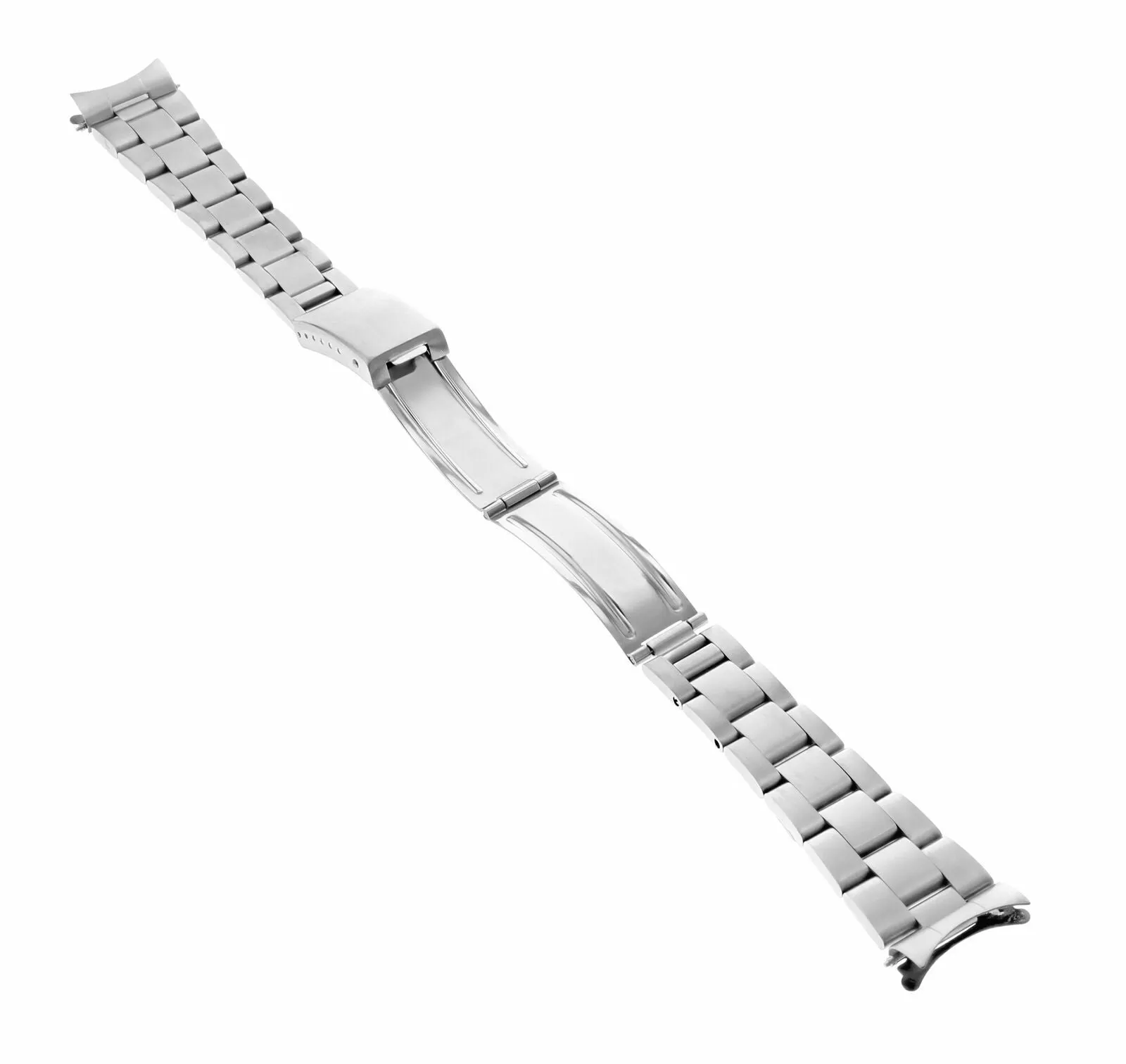 19MM OYSTER WATCH BAND SOLID STAINLESS STEEL BRACELET FOR 78350 ROLEX DATE 34MM