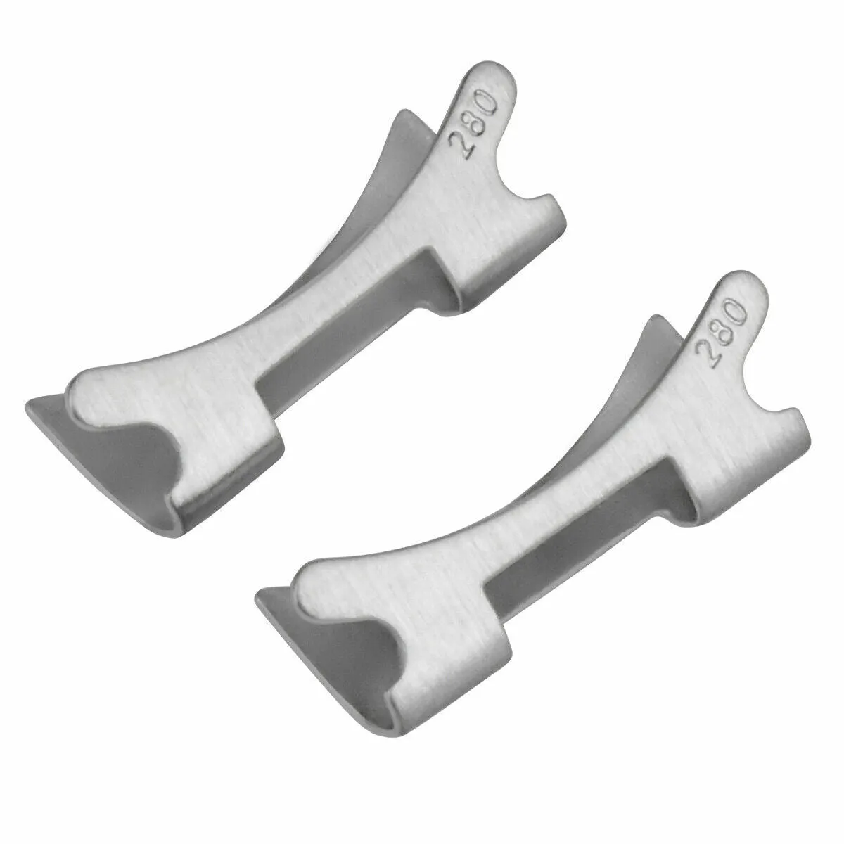 2 PC 280 END LINK PIECE FOR ROLEX 1970 SUBMARINER 1680 5512 5513 9315 WATCH BAND