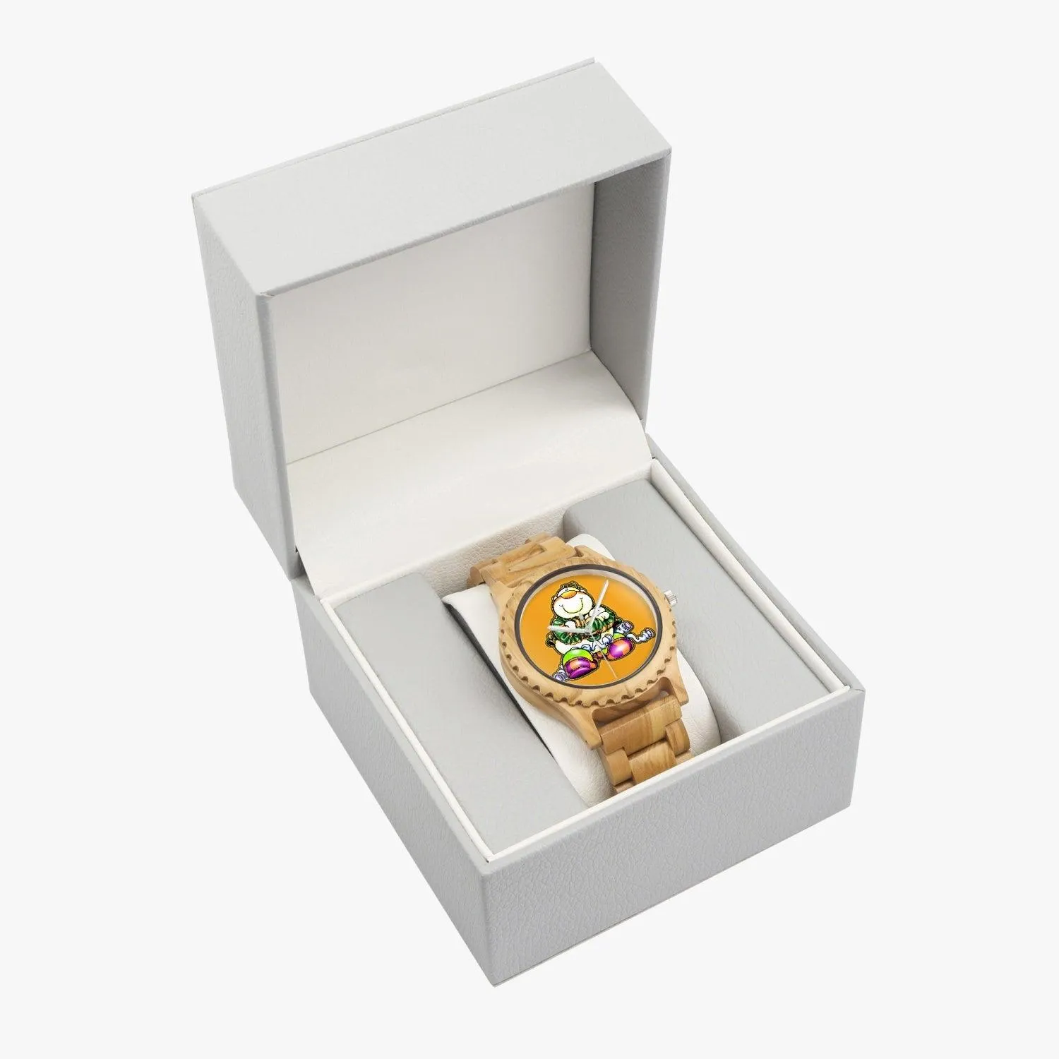 206. Italian Olive Lumber Wooden Watch