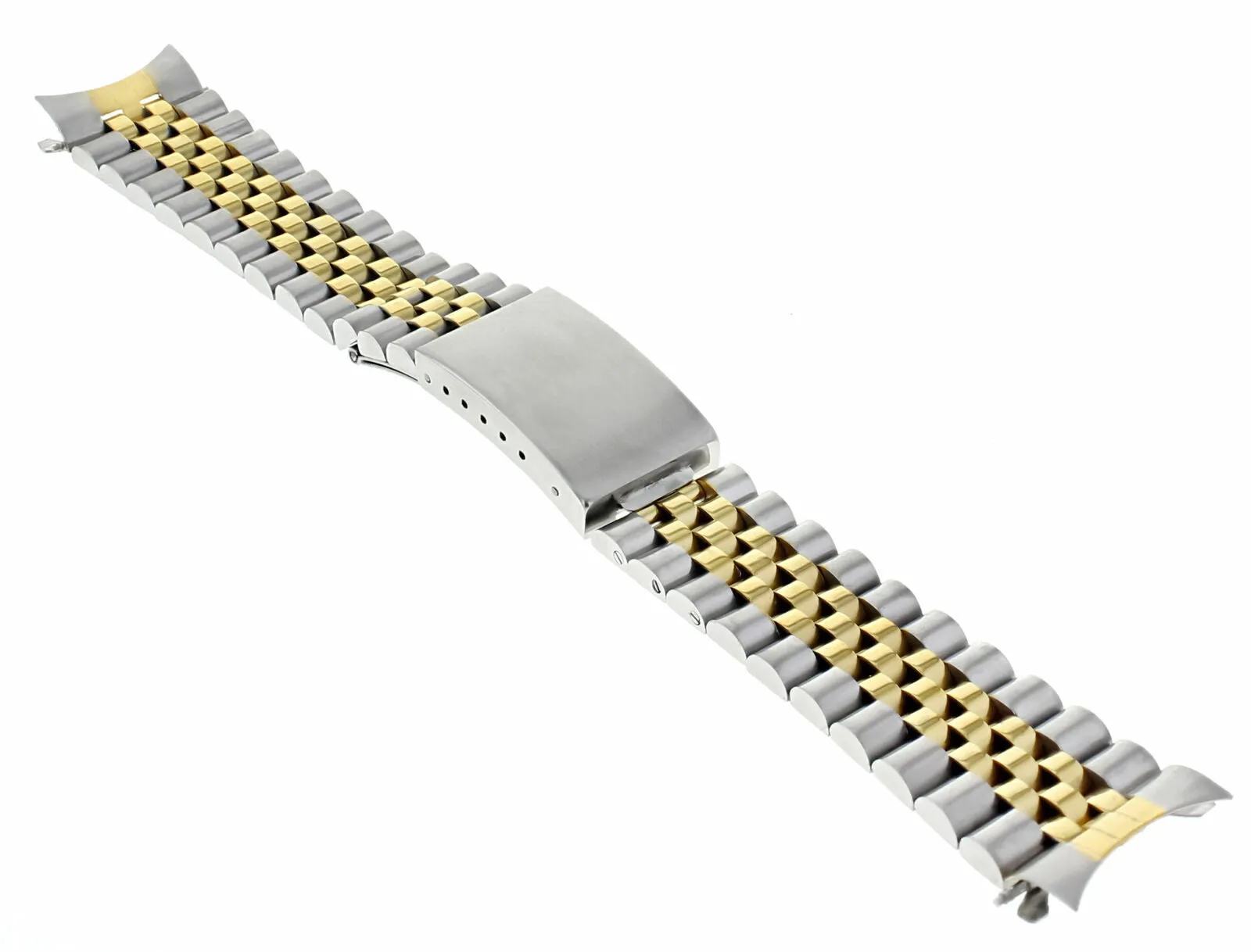 20MM GOLD/SS TWO TONE JUBILEE WATCH BAND 36MM ROLEX DATEJUST 16200 16233 16234