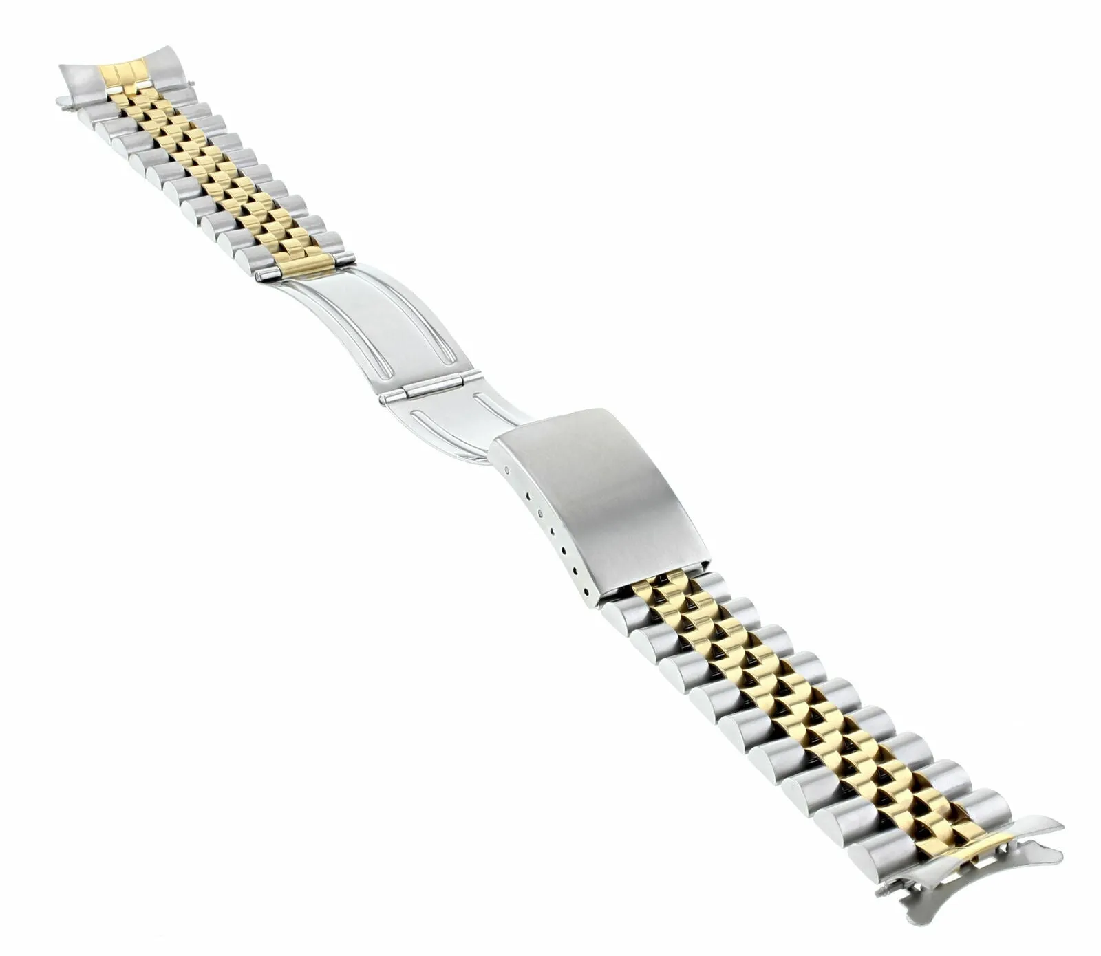 20MM GOLD/SS TWO TONE JUBILEE WATCH BAND 36MM ROLEX DATEJUST 16200 16233 16234