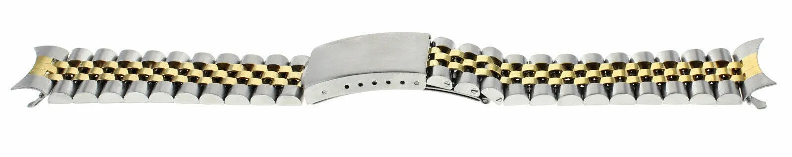 20MM GOLD/SS TWO TONE JUBILEE WATCH BAND 36MM ROLEX DATEJUST 16200 16233 16234