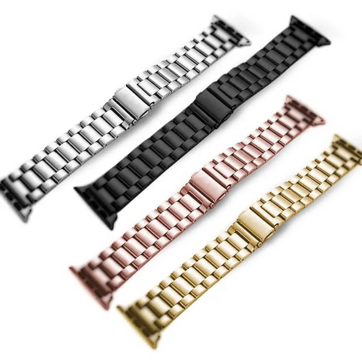 20MM ROLEX STYLE STAINLESS STEEL CHAIN STRAPS FOR HUAWEI WATCH GT2/2E, WATCH 2, WATCH 2 PRO, GT3
