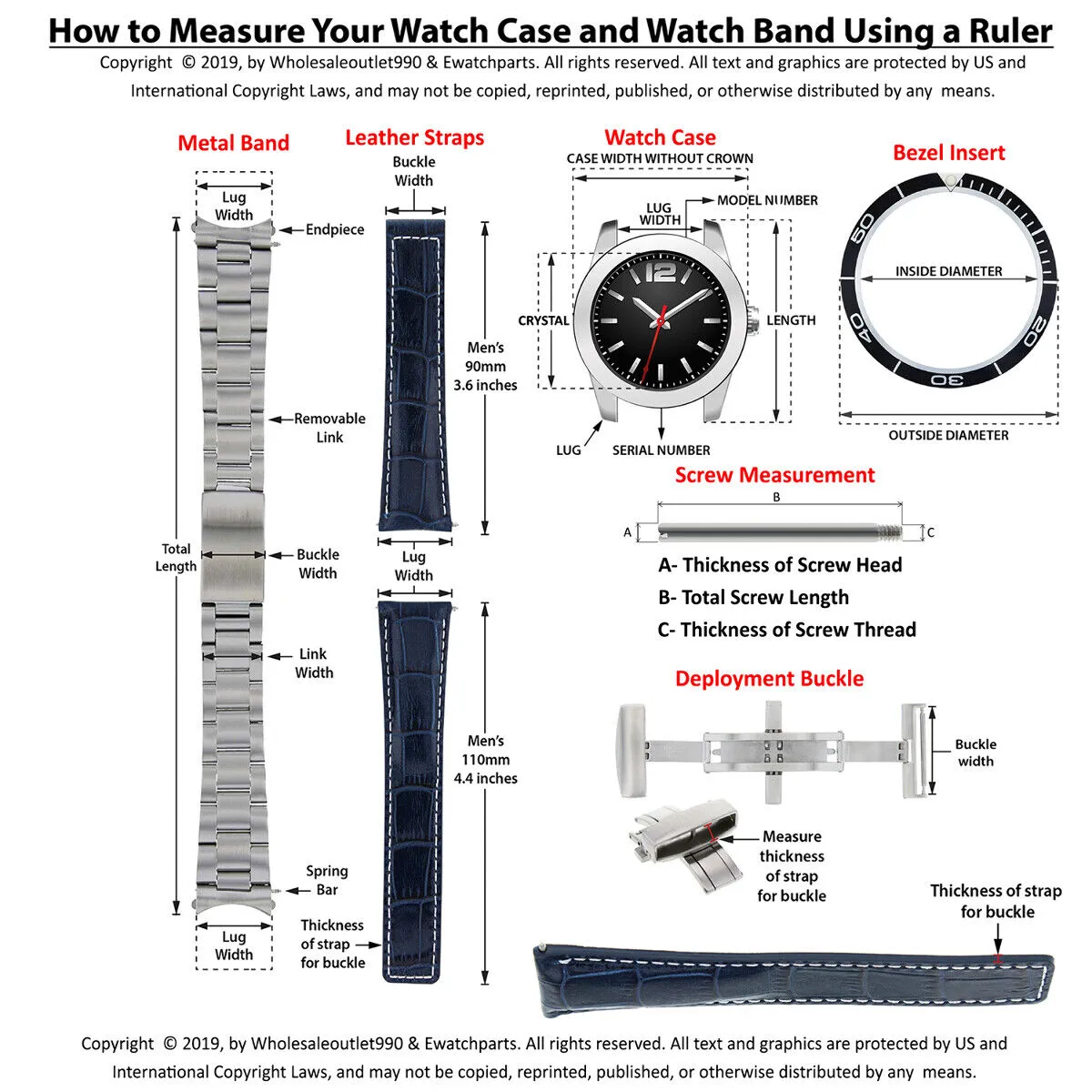 20MM RUBBER CURVE WATCH BAND FOR ROLEX DATEJUST SUMBARINER SPRING BAR REMOVER