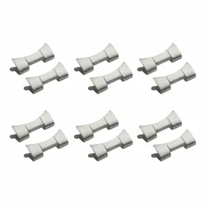 6 END PIECE LINK FOR VINTAGE 585 ROLEX 20MM WATCH OYSTER WATCH BAND 93150 MATTE