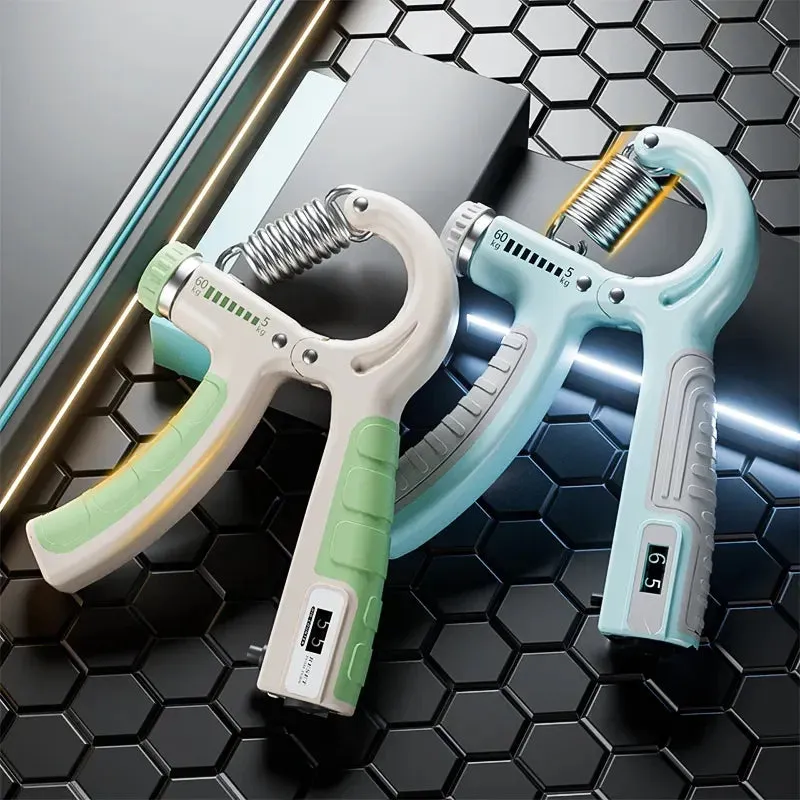 Adjustable Hand Grip Strengthener for Building and Recovery
