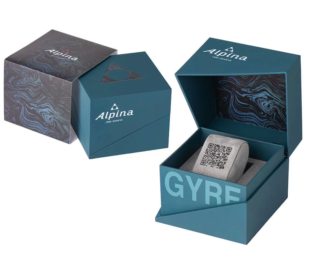 Alpina Seastrong Diver Gyre Smoked Blue Mens D
