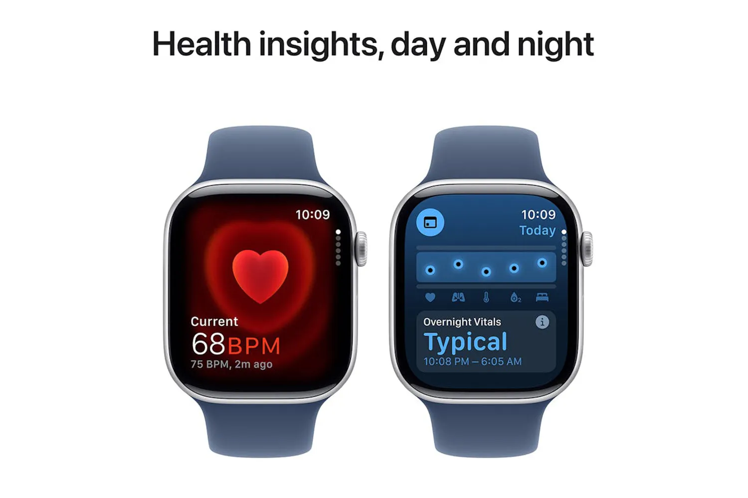 Apple Watch Series 10 GPS   Cellular | 46mm | Silver Aluminium Case with Denim Sport Band S/M