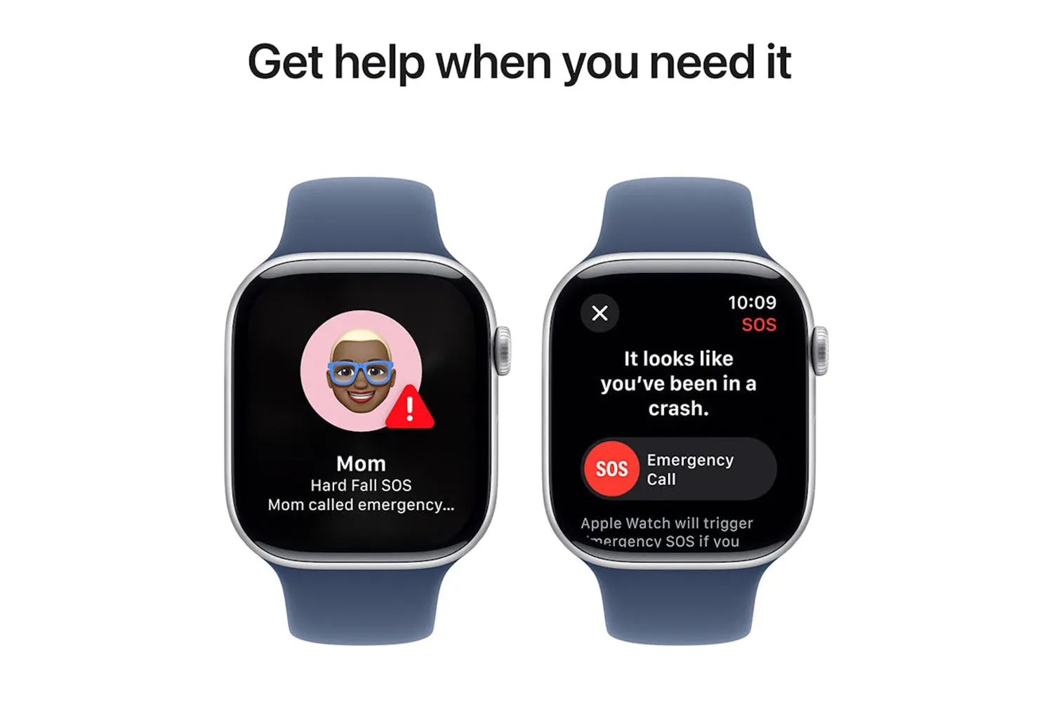 Apple Watch Series 10 GPS   Cellular | 46mm | Silver Aluminium Case with Denim Sport Band S/M
