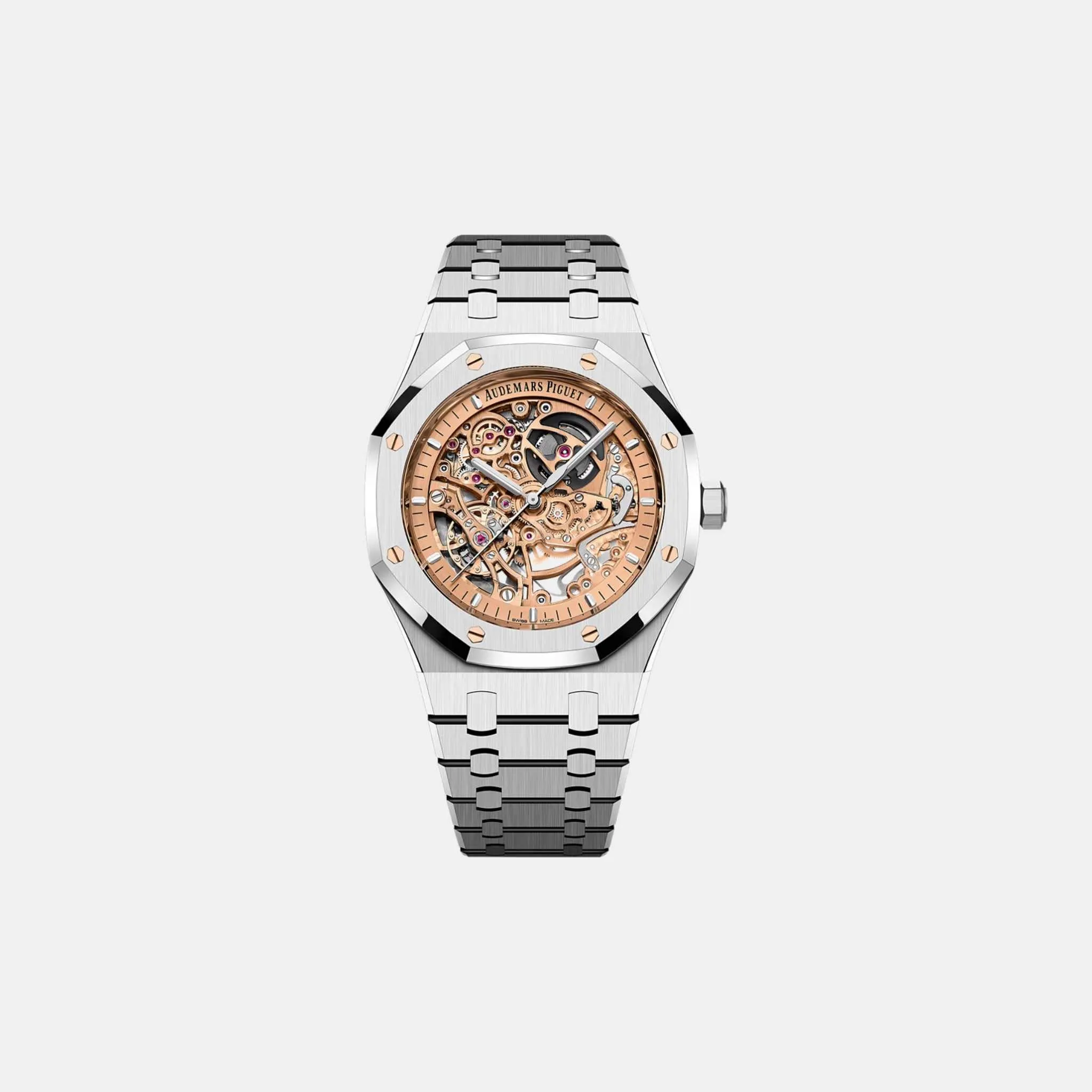 Audemars Piguet Royal Oak Double Balance Skeleton Ref. 15407ST.OO.1220ST.02