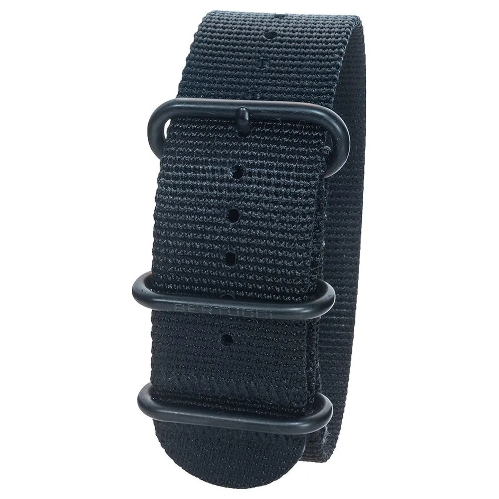 Bertucci DX3 Nylon Black ION Watch Band - B-114B