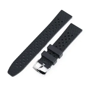 Black Rhombus FKM Quick Release rubber strap