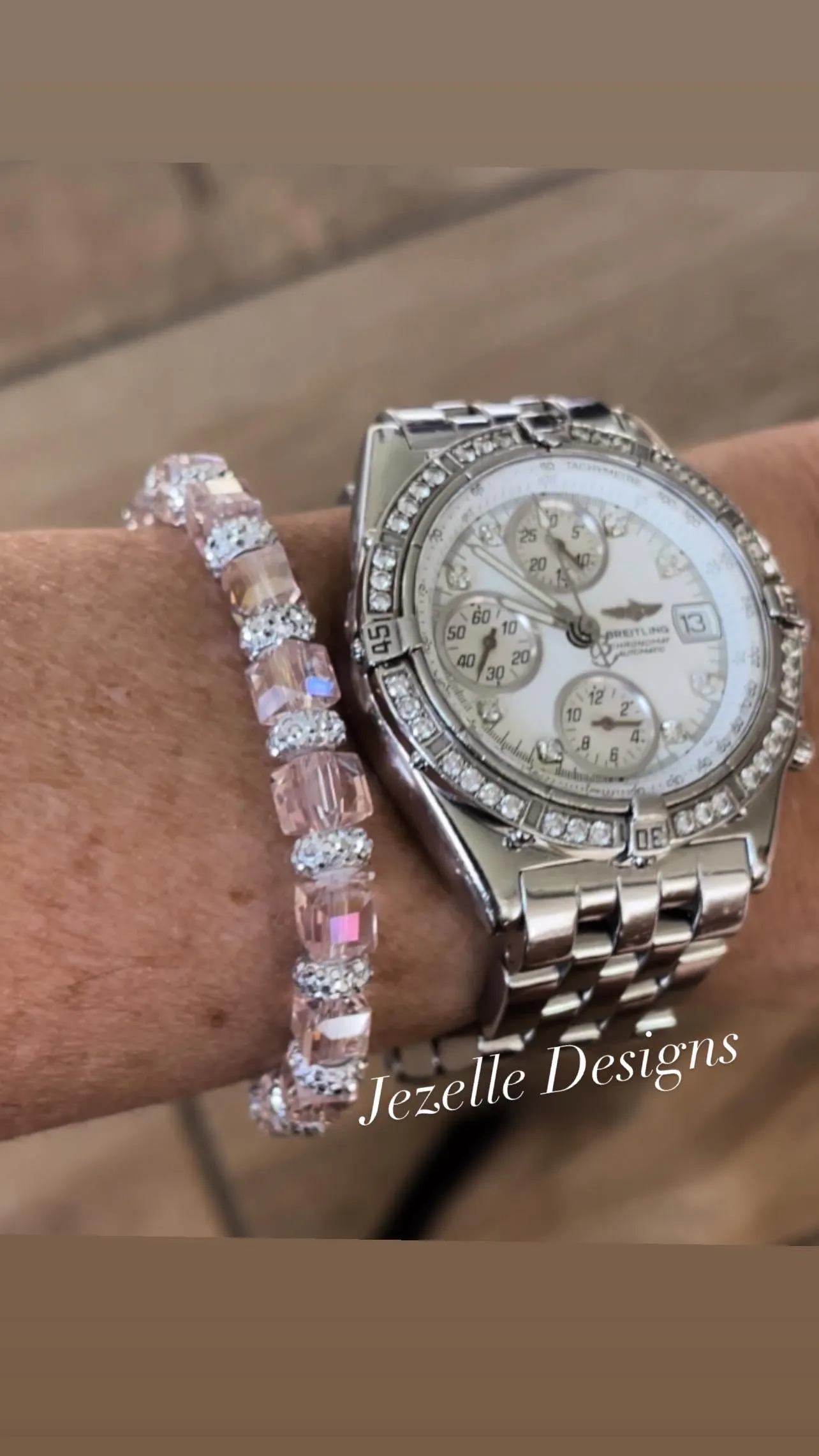 Bling Bracelets, Women’s Jewelry, Stretch Bedazzled Crystal Bracelets, Custom Rhinestone Jewelry