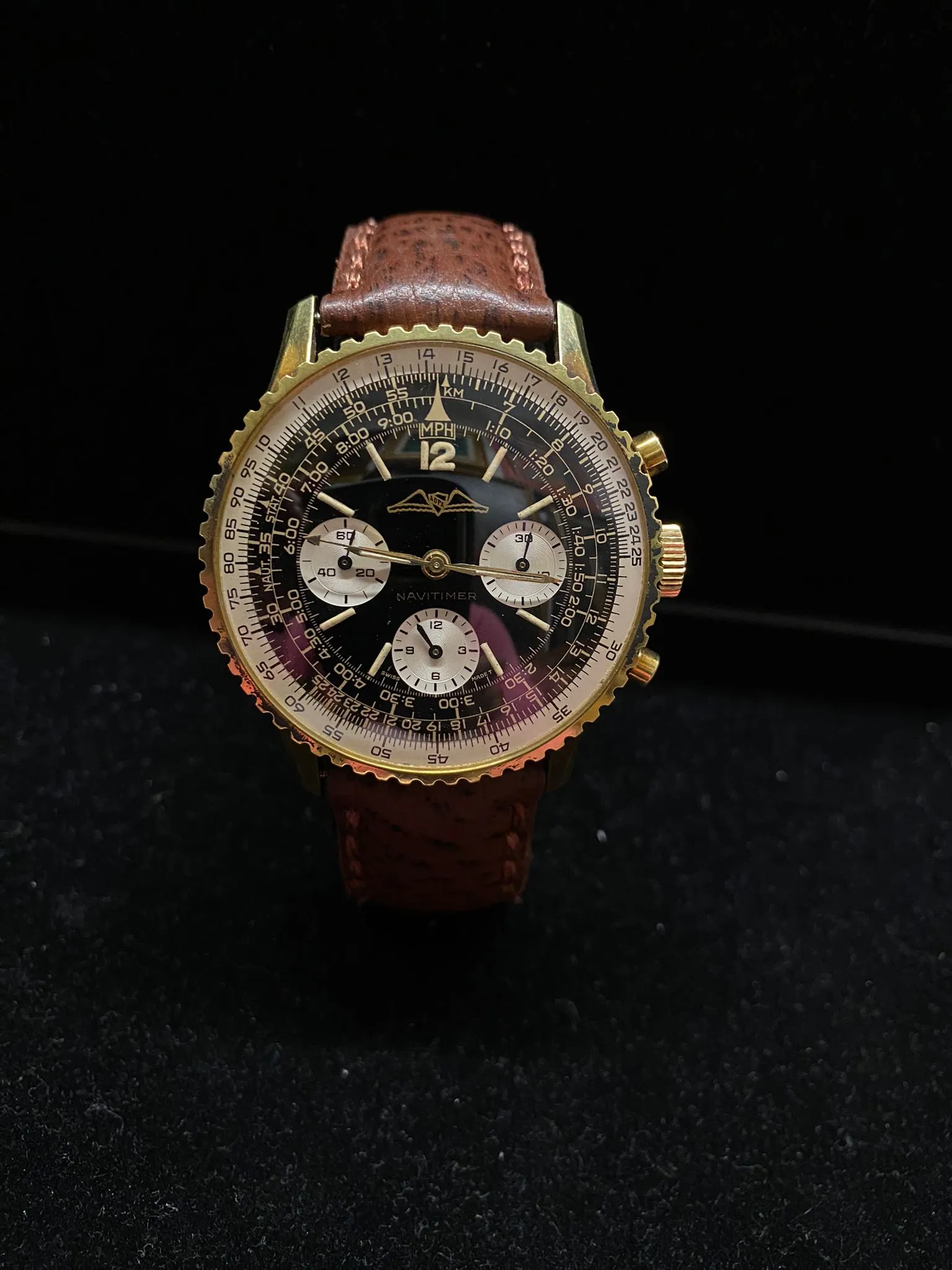 BREITLING NAVITIMER SS Vintage C. 1960's Unique Men's Watch - $20K APR w/ COA!!!