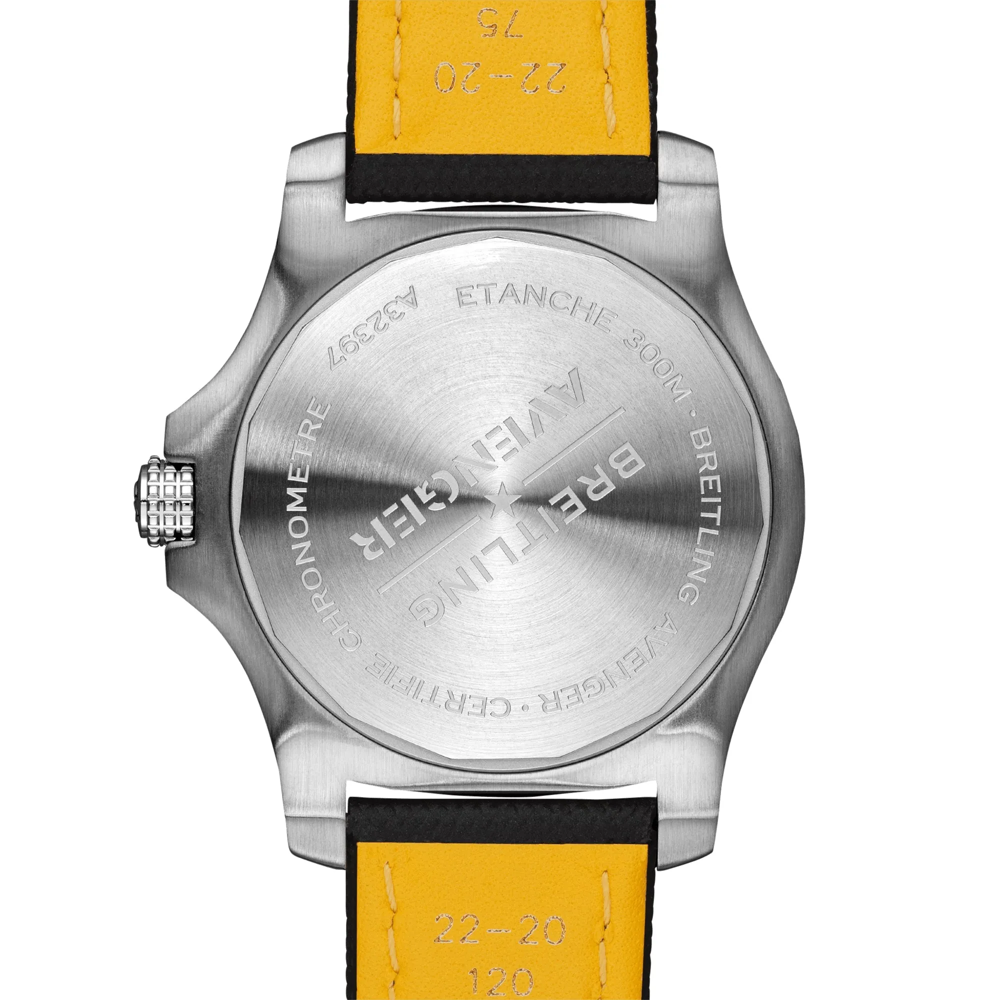 BRT Watch Avenger AutoMTic GMT 43 White Leather Anthracite Tang Type D