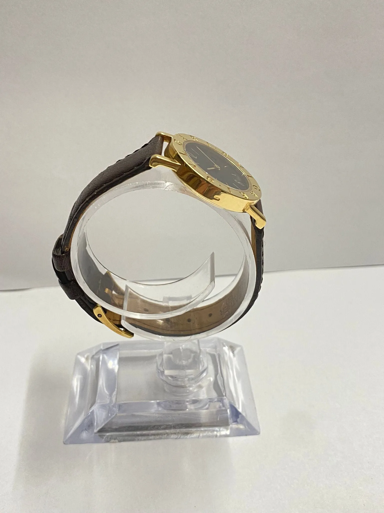 BVLGARI 18KYG Elegance Black Dial Unique Brand New Ladies Watch- $12K APR w/ COA