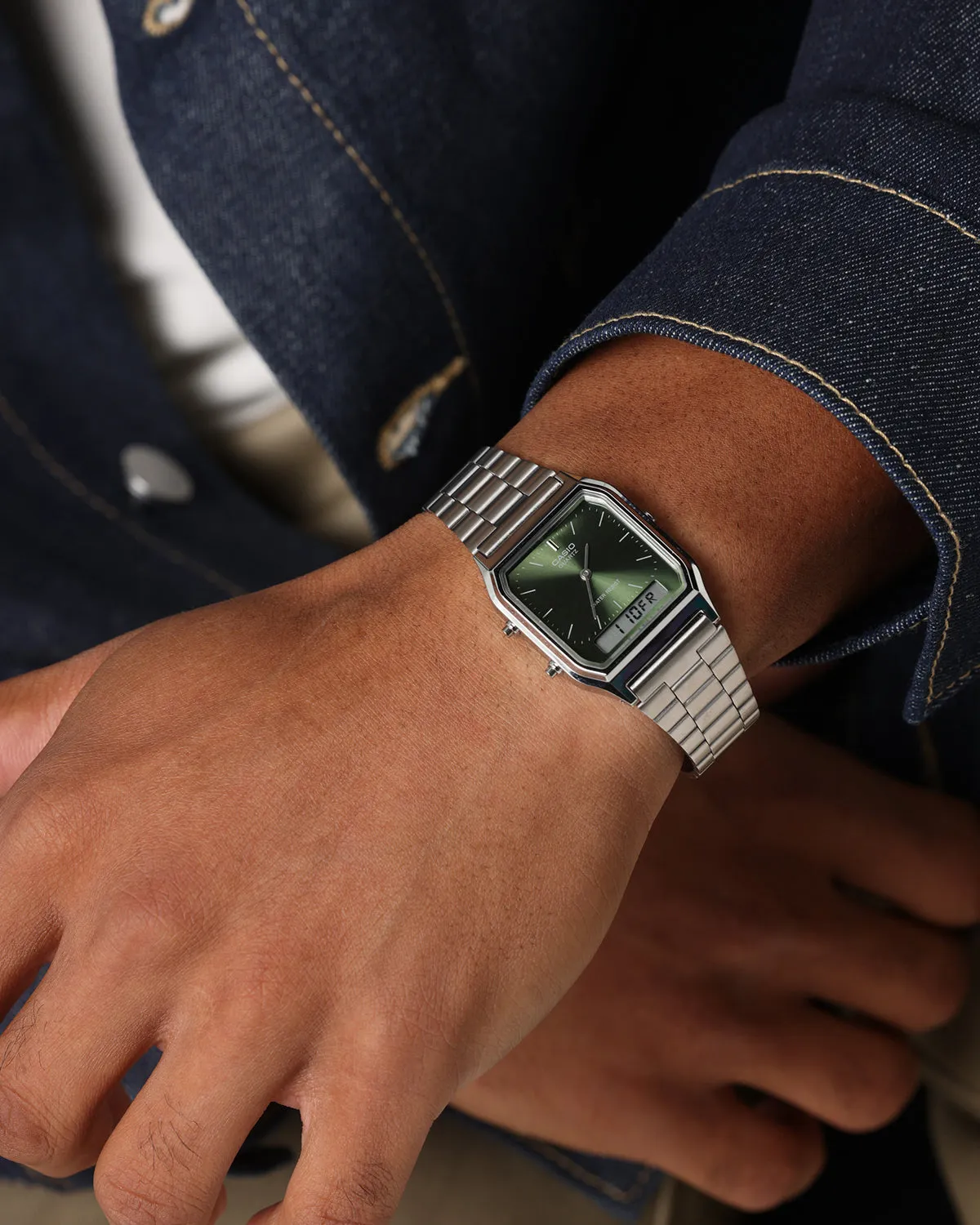 Casio AQ-230A-3AMQYDF Watch Silver