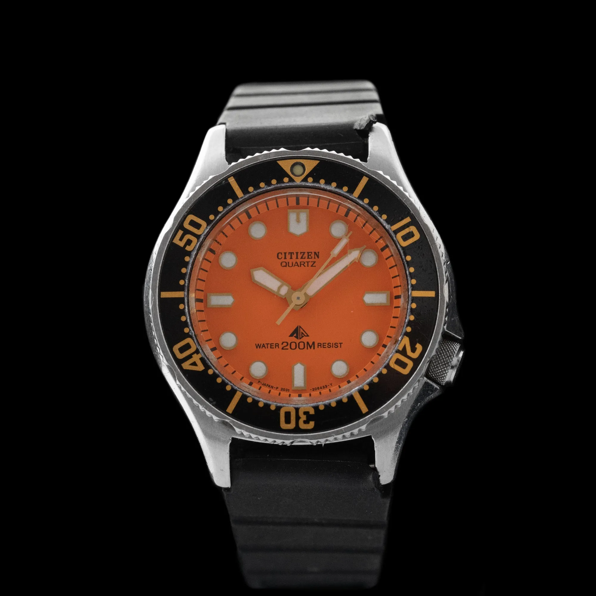 Citizen - Ladies Diver Orange Dial