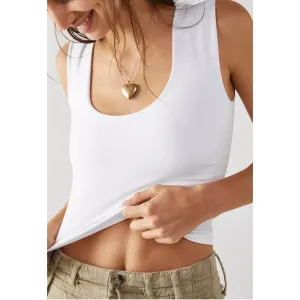 Clean Lines Cami (White)