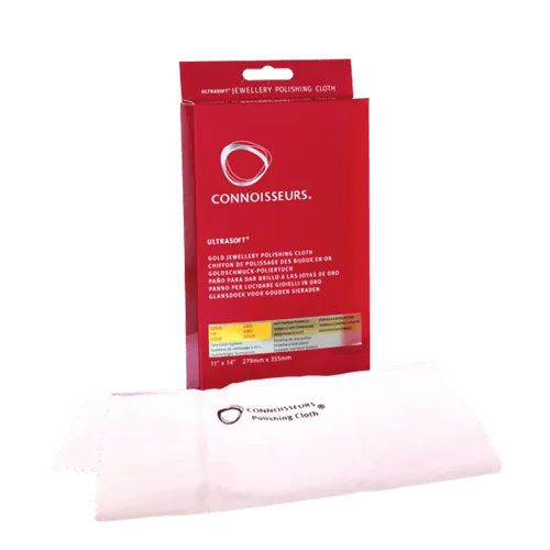 CONNOISSEURS GOLD JEWELLERY POLISHING CLOTH