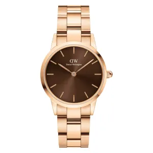 Daniel Wellington Brown Dial Women Analogue Watch - DW00100463