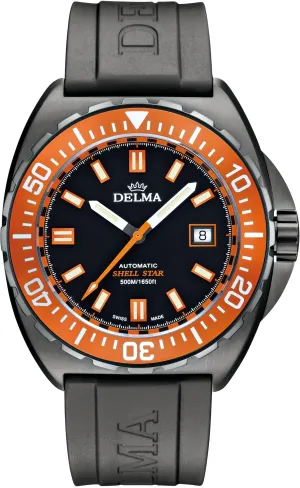 Delma Shell Star Black Tag Automatic Limited Edition