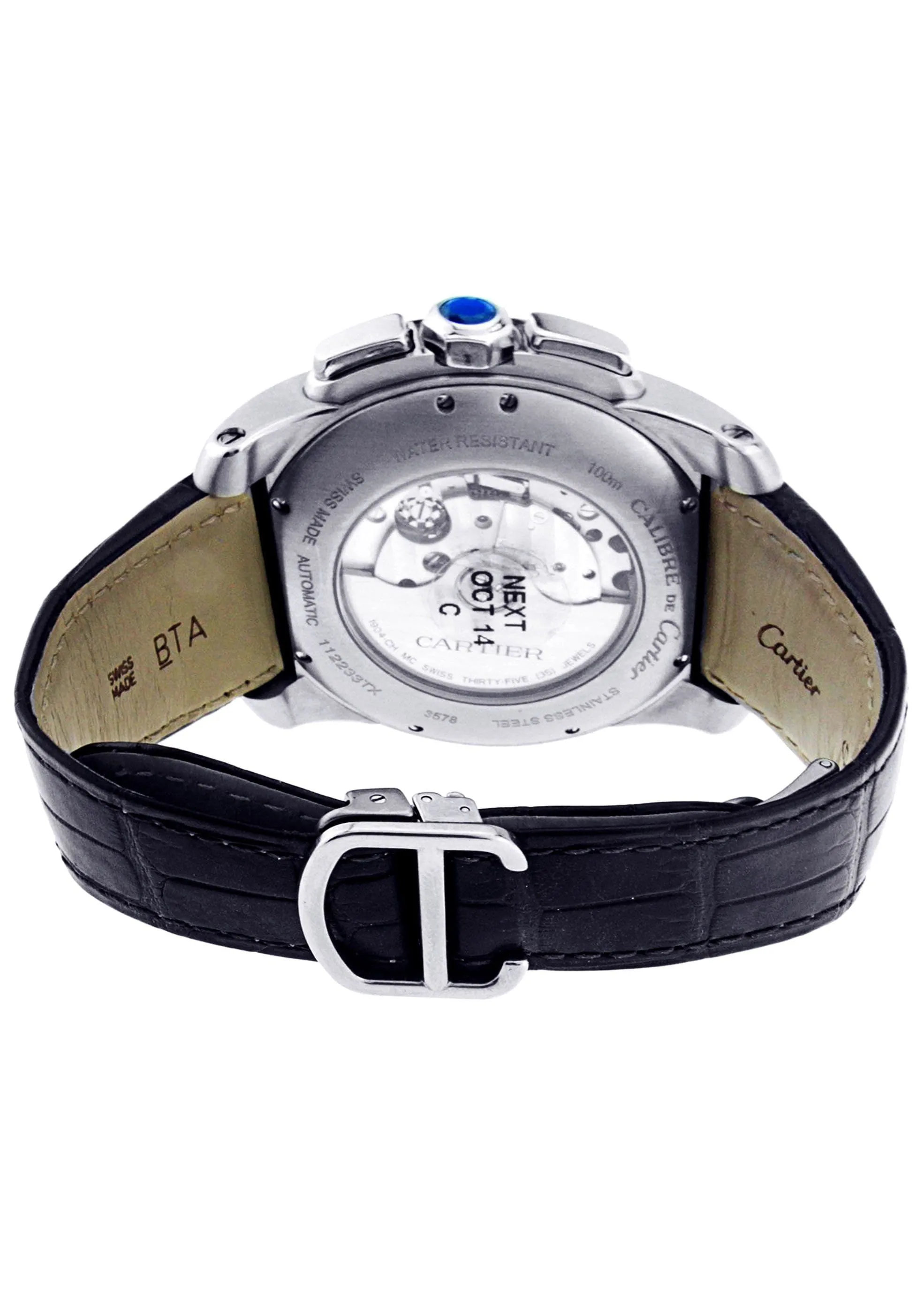 Diamond Calibre de Cartier | 18K Rose Gold | 42 Mm