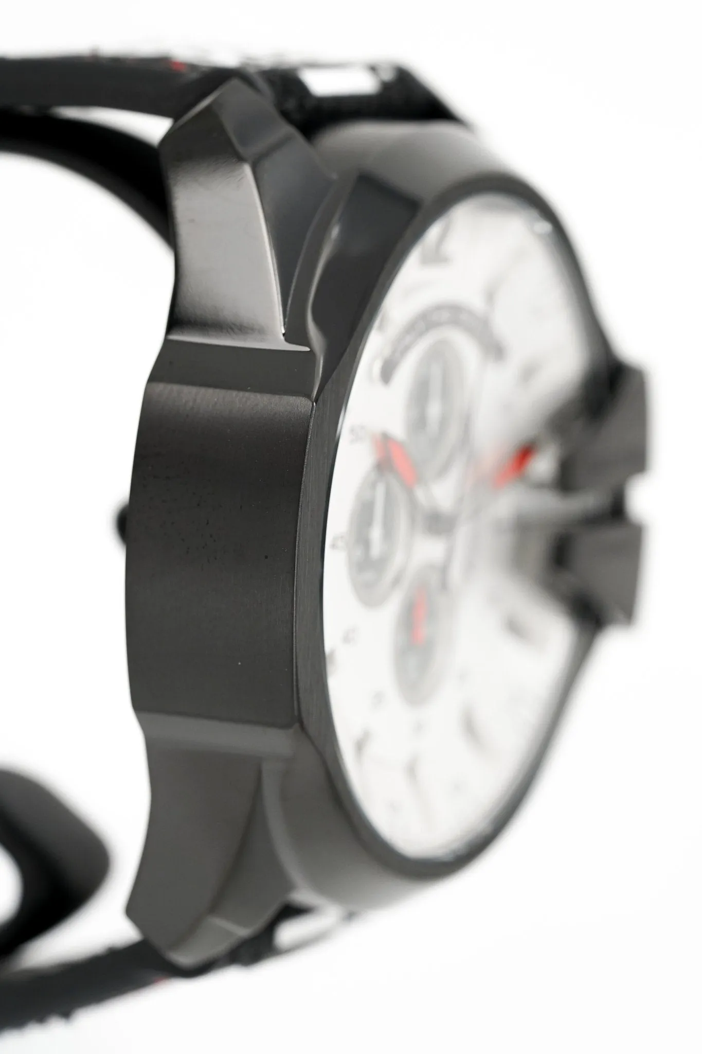 Diesel Men's Chronograph Watch Mega Chief Black Grey DZ4512