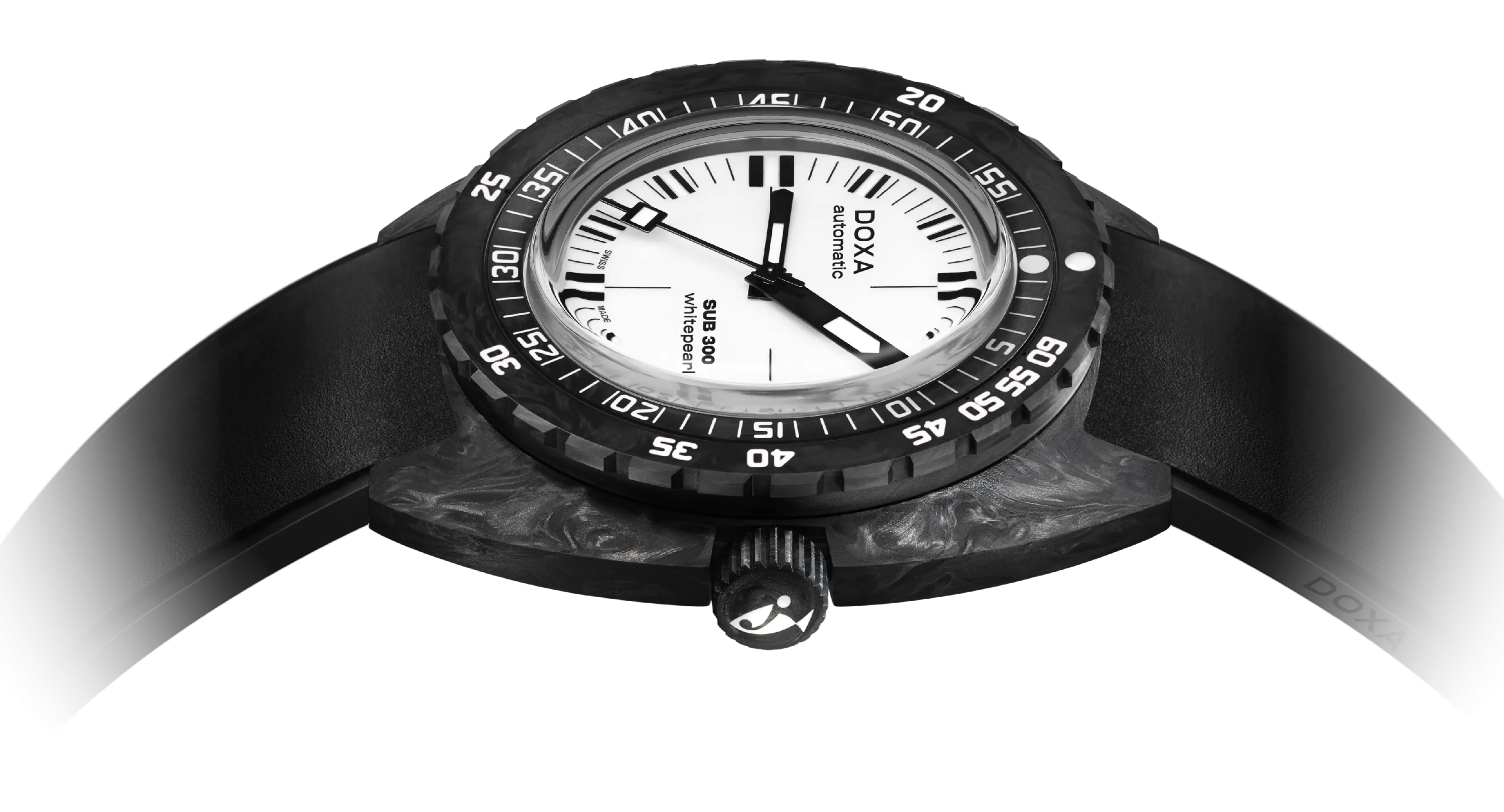 Doxa Sub 300 Carbon Whitepearl