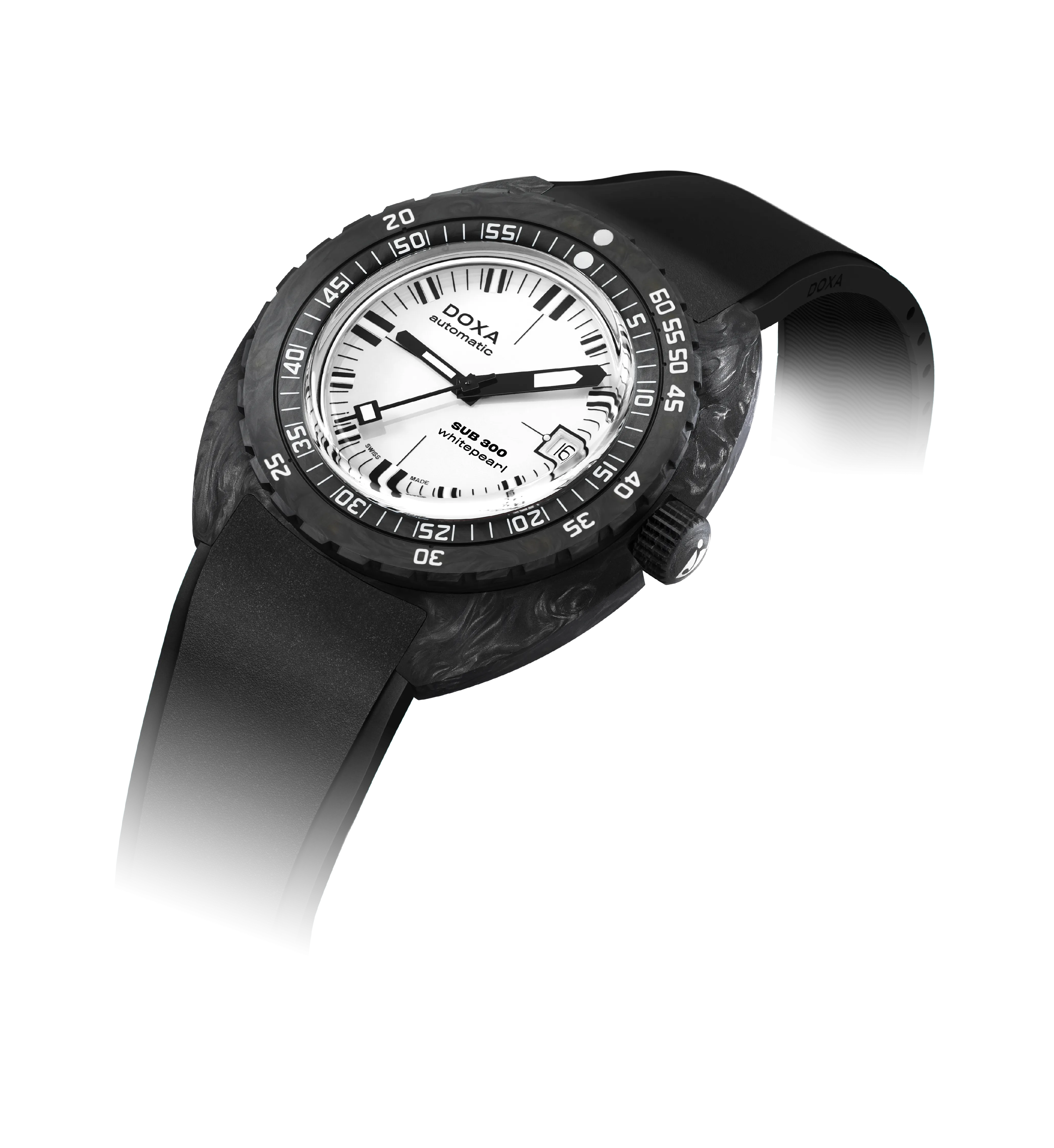 Doxa Sub 300 Carbon Whitepearl