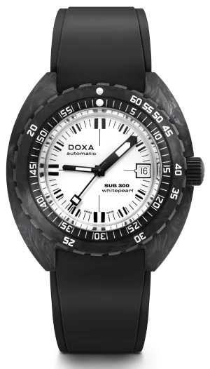 Doxa Sub 300 Carbon Whitepearl