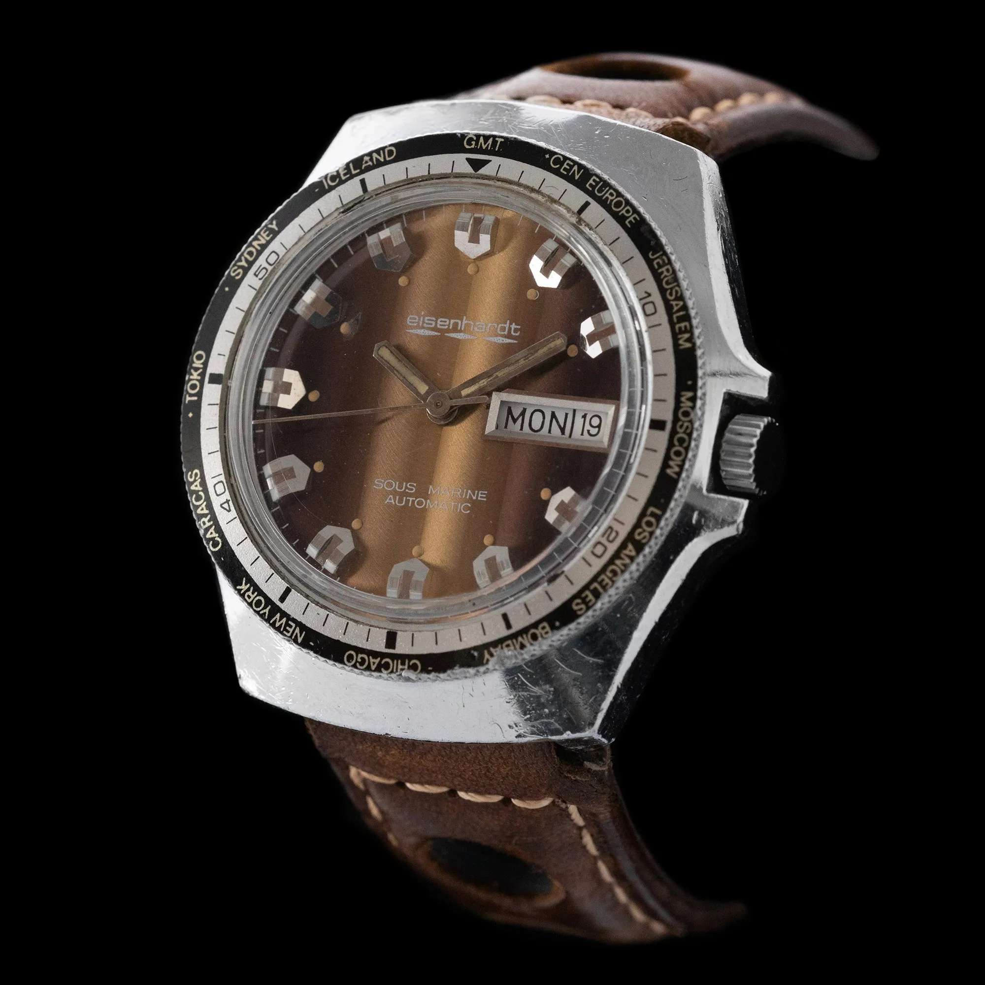 Eisenhardt - 1970's Sous Marine 'Brown Dial'