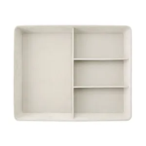 Elfa Decor 4 Section Jewellery Tray W: 60 Grey