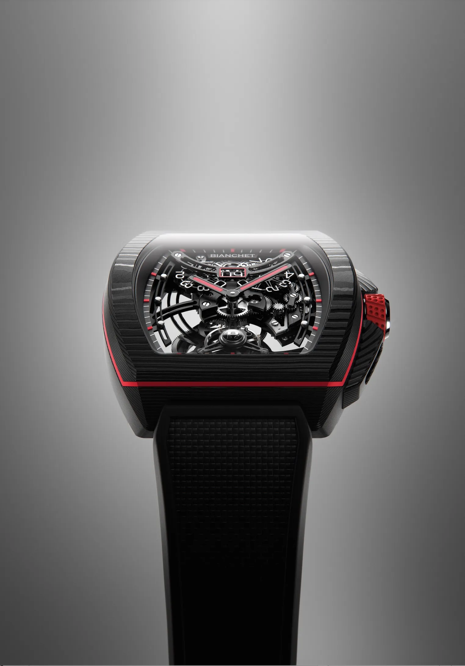 Flying Tourbillon Grande Date B 1.618 Carbon Red