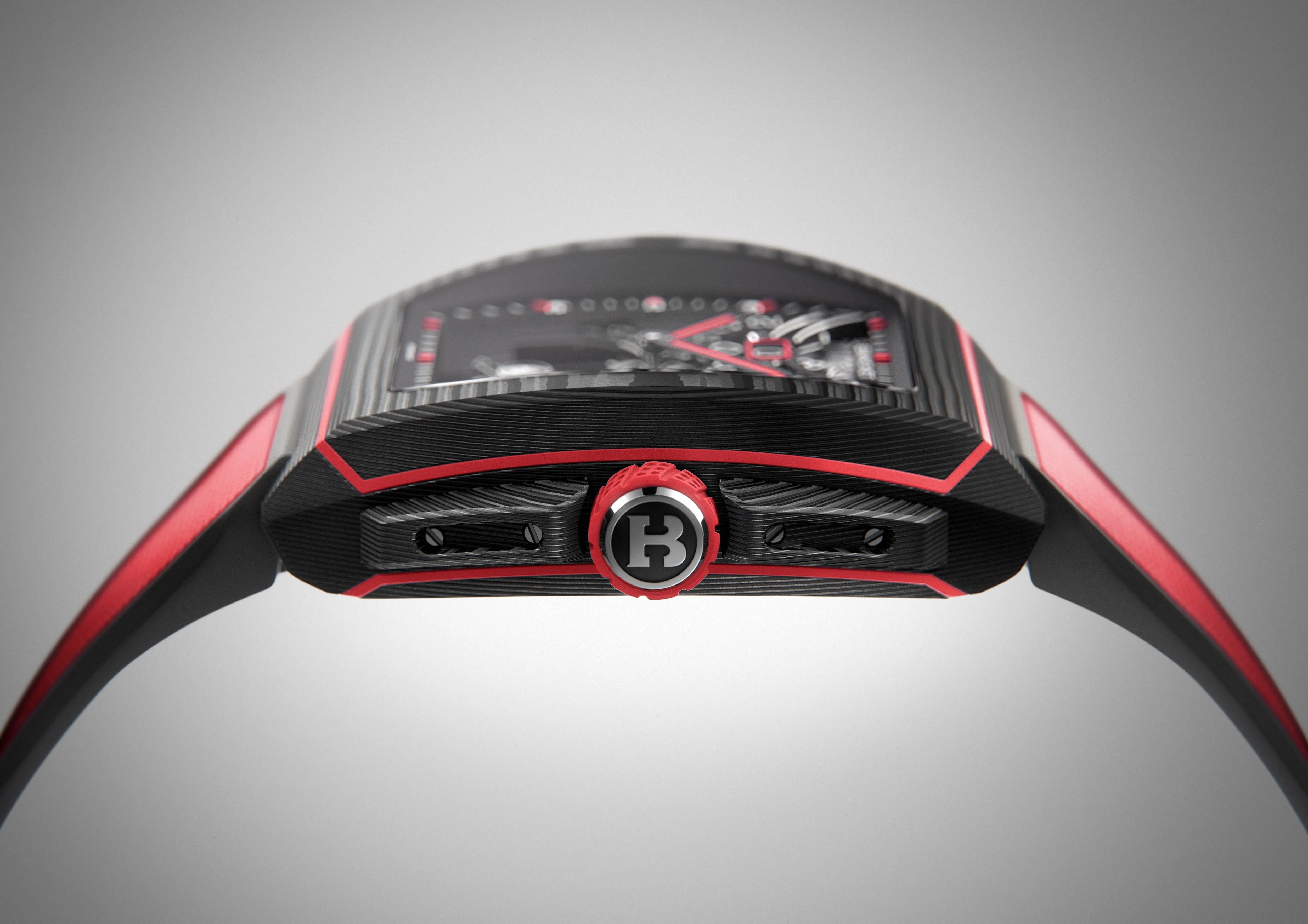 Flying Tourbillon Grande Date B 1.618 Carbon Red