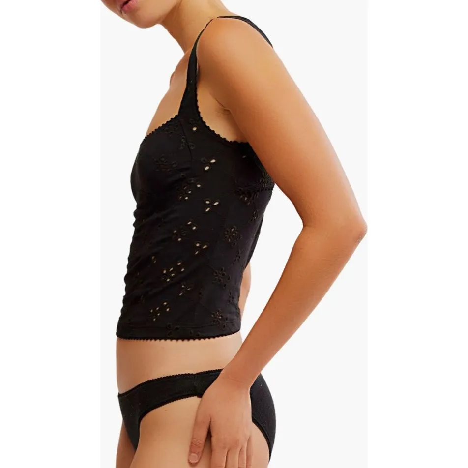 Full Bloom Eyelet Cami - Multiple Colors