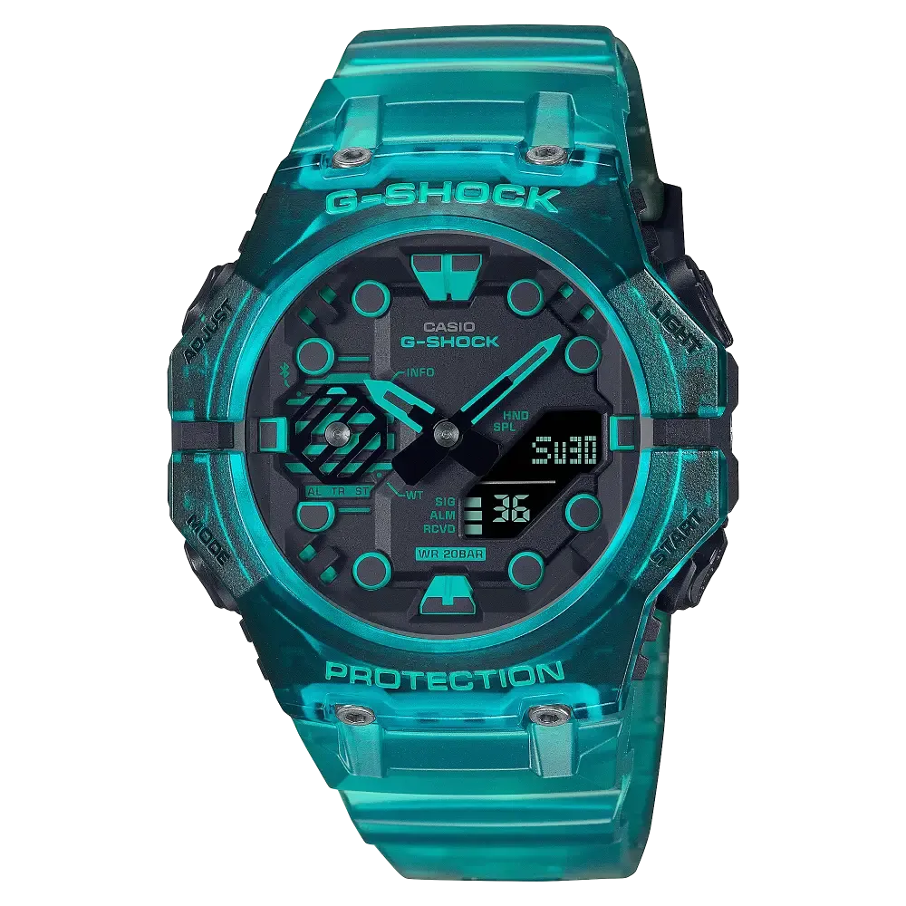G-Shock Analog/Digital GA-B001 Series - Turquoise Blue, GAB001G-2A