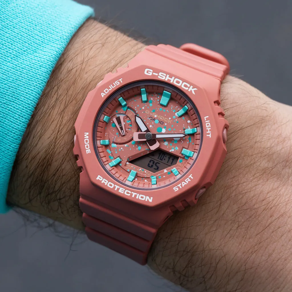 G-Shock CasiOak Coral Tiffany Sky