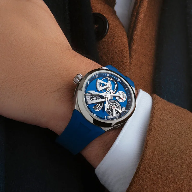GREUBEL FORSEY BALANCIER 3 BLUE DIAL
