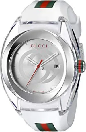 Gucci SYNC XXL White Rubber Strap