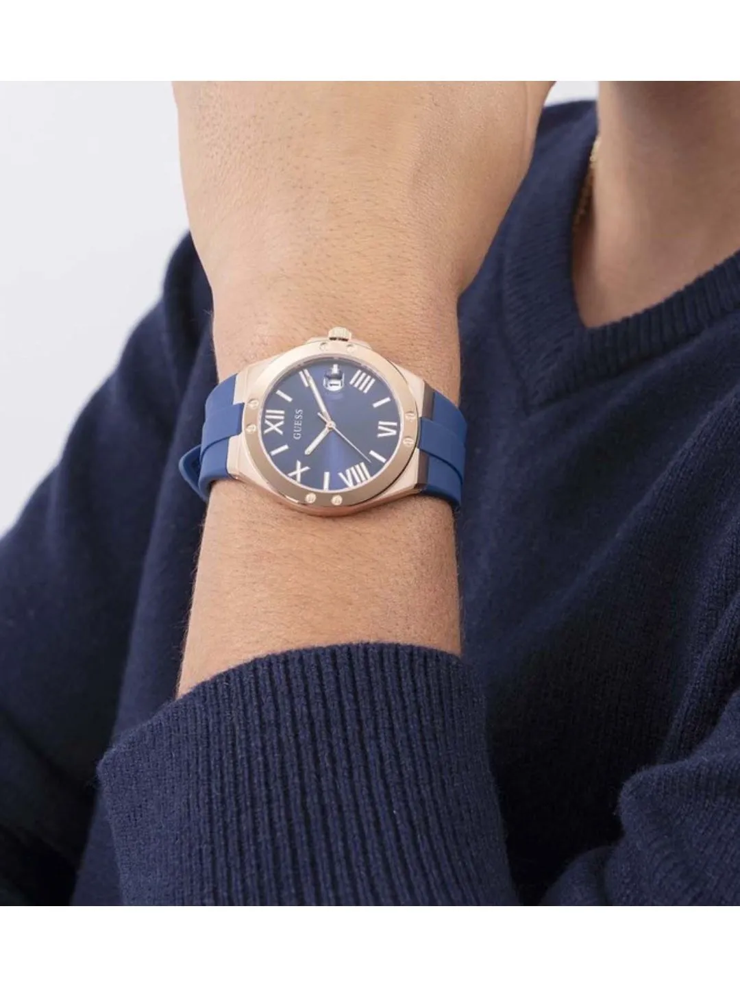 Guess Analog Blue Dial Men Watch GW0388G3