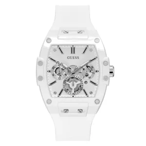 Guess Silver Dial 41.5 mm Men Analog Watch - GW0203G2