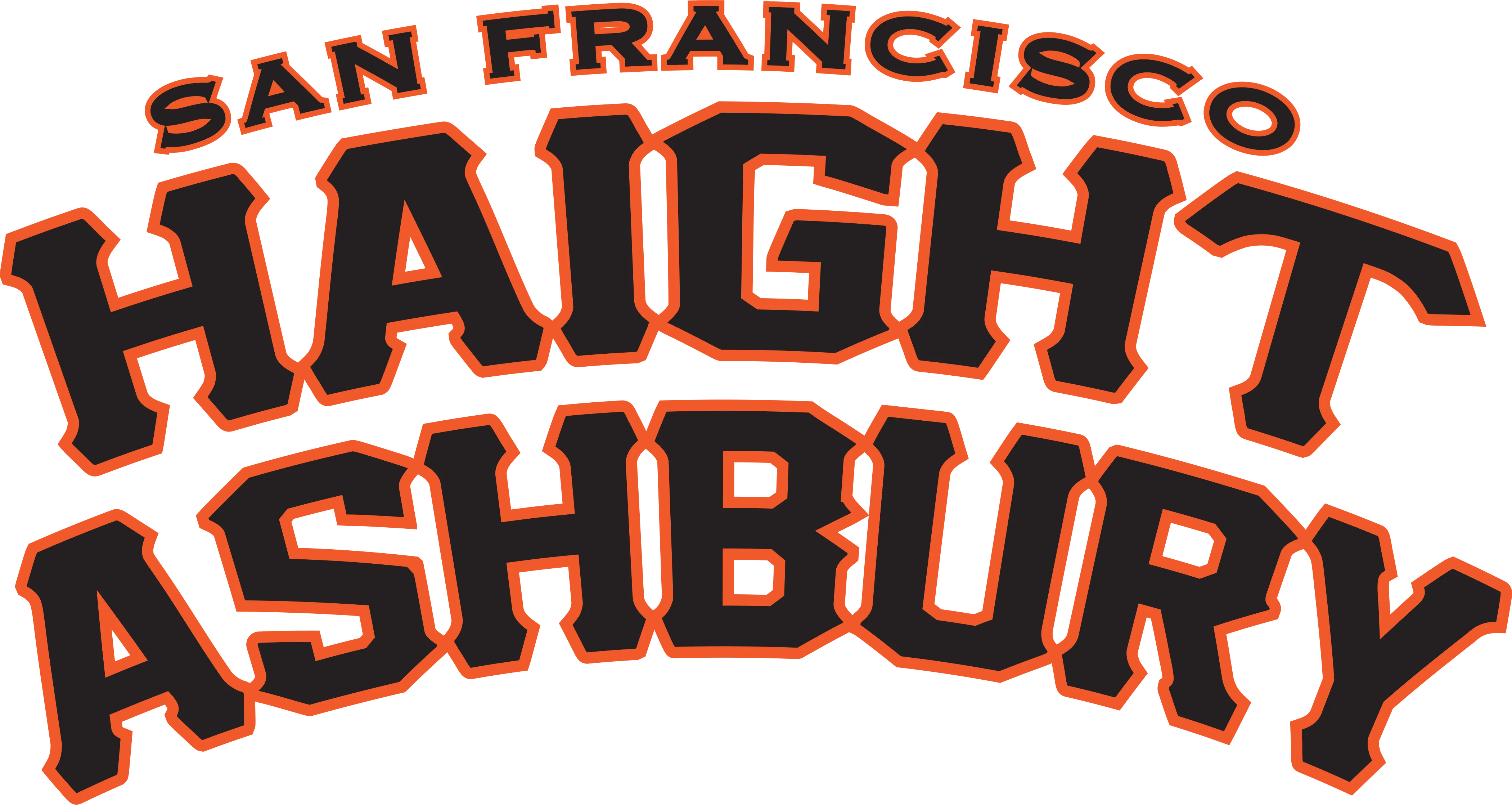 HAIGHT ASHBURY WOMEN'S CREW NECK SWEATSHIRT