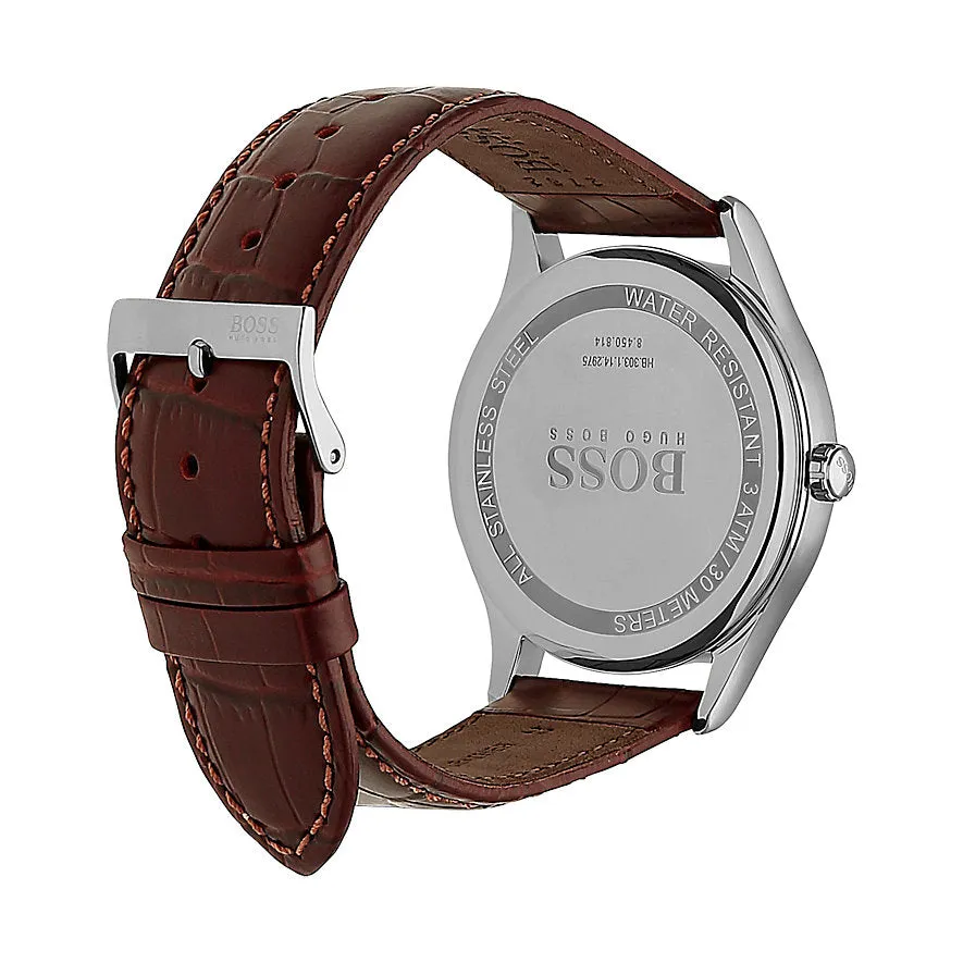 Hugo Boss Governor Grey Dial Men's Watch 1513484