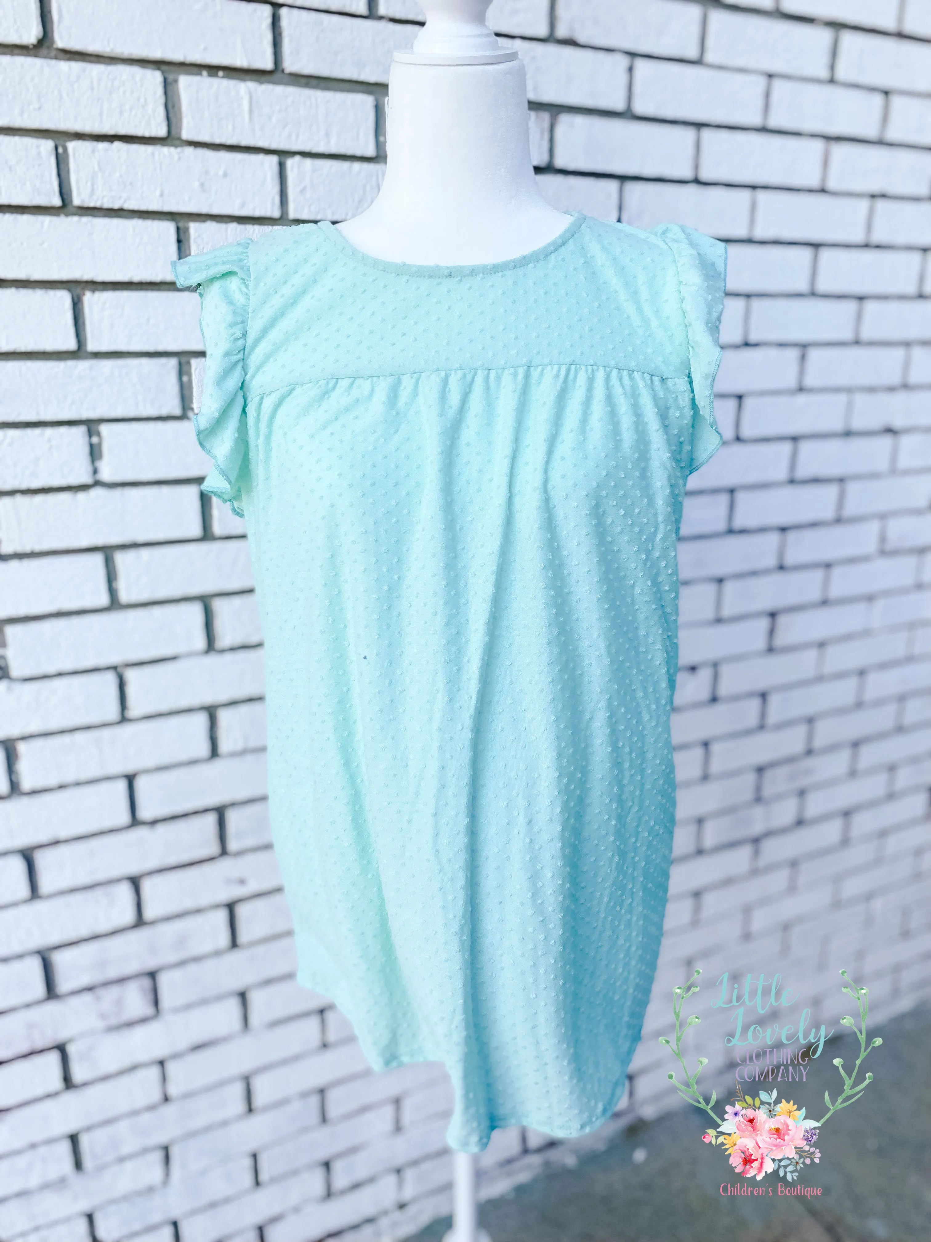 Isabella Swiss Dot Top