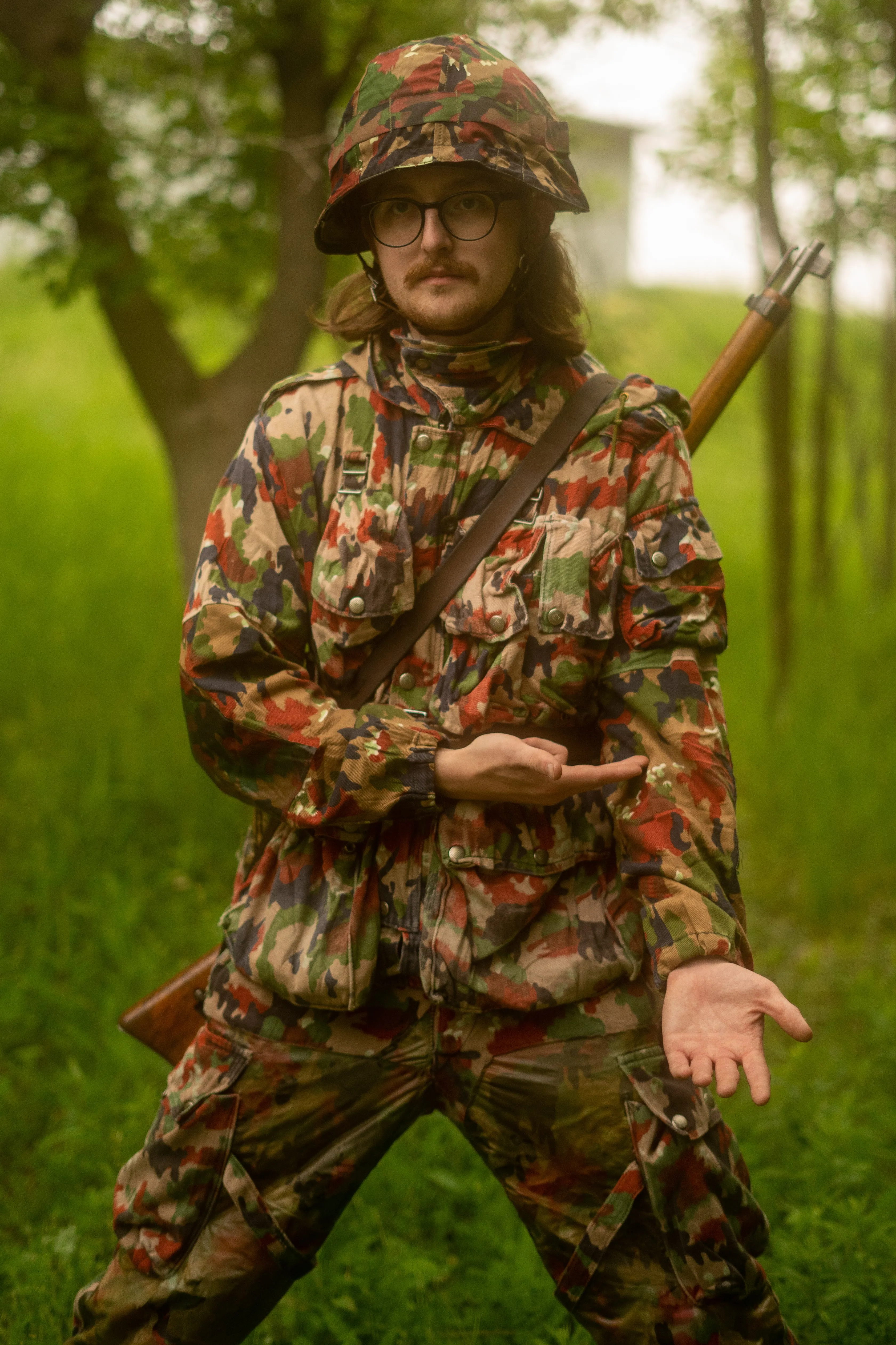 Issued TAZ 57 Alpenflage M61/70 Field Jacket