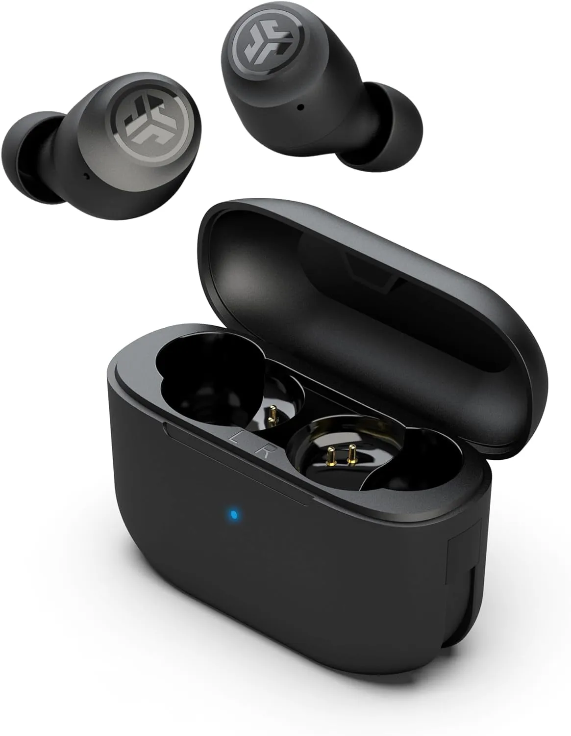 JLab Go Air Pop True Wireless Bluetooth Earbuds, Black