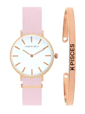 Joker & Witch Paris Pisces Watch Scesacsoet Gift Set for Women