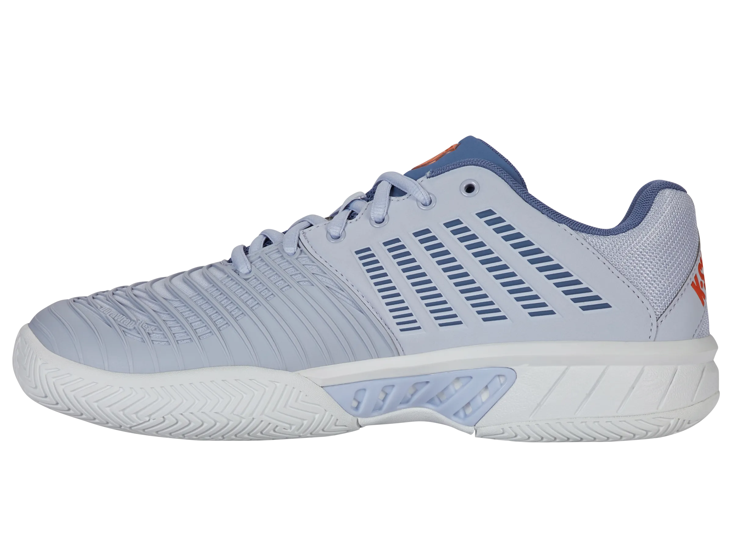 K-Swiss Express Light 3 (Mens) - Arctic Ice/Infinity/Scarlet Ibis
